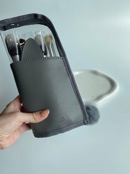 猫モチーフ メイクブラシ 7本セット/SIXPLUS/メイクブラシを使ったクチコミ(7枚目)