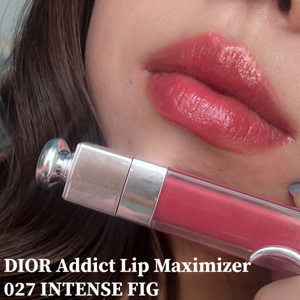 ディオール アディクト リップ マキシマイザー 027インテンス フィグ/Dior/リップグロスを使ったクチコミ(1枚目)