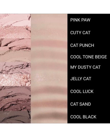 プレイカラーアイズ ダスティキャット/ETUDE/アイシャドウパレットを使ったクチコミ(4枚目)