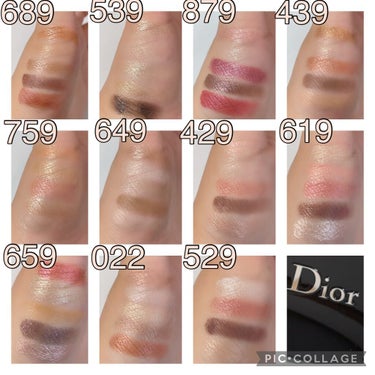 サンク クルール クチュール＜バーズ オブ ア フェザー＞/Dior/アイシャドウパレットを使ったクチコミ（3枚目）