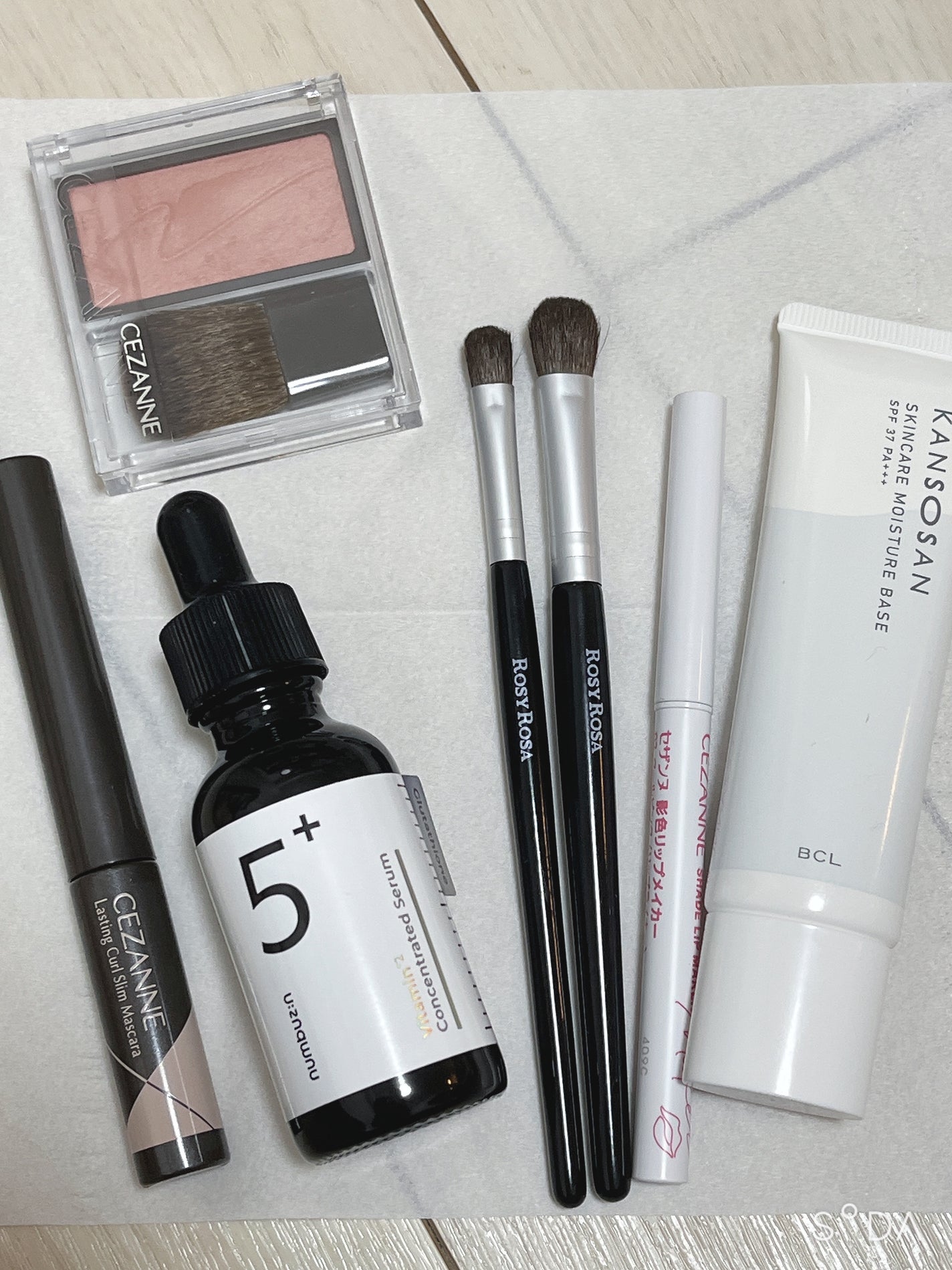 アイシャドウブラシセット/ロージーローザ/メイクブラシを使ったクチコミ(1枚目)