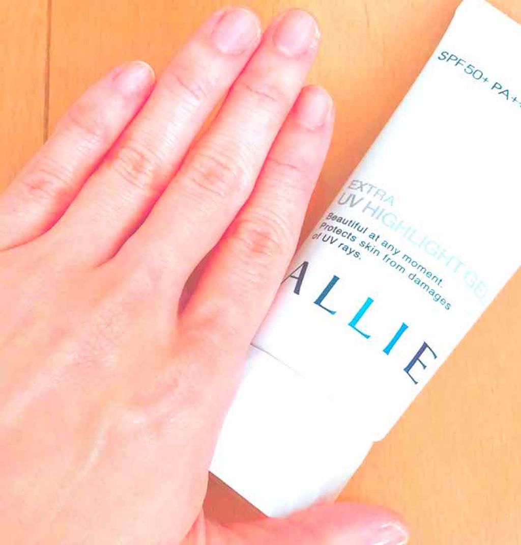 エクストラUV ハイライトジェル/アリィー/日焼け止めジェルを使ったクチコミ（3枚目）