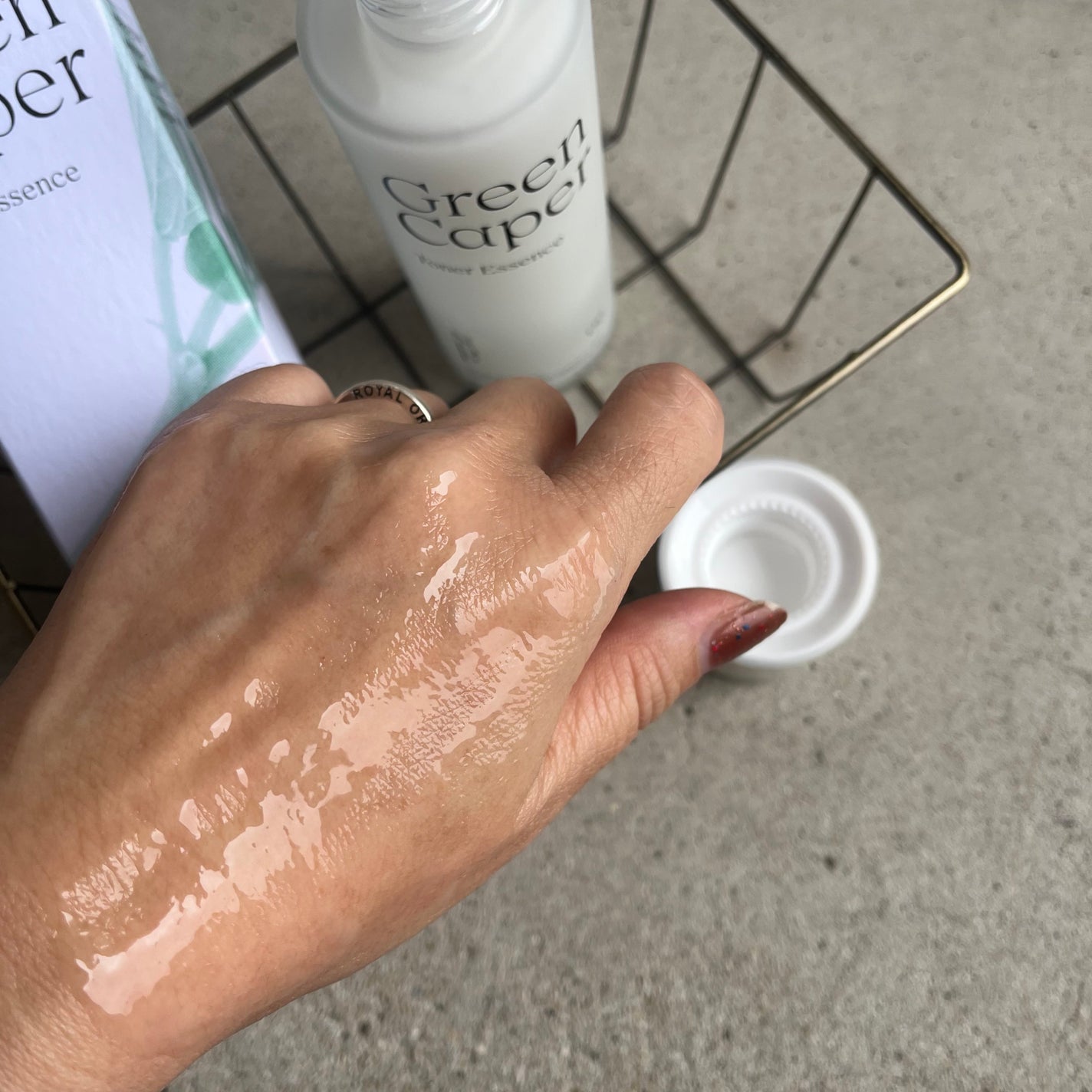 Green Caper Toner Essence/NATURAL DERMA PROJECT/化粧水を使ったクチコミ(3枚目)