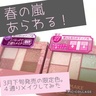 パーフェクトスタイリストアイズ/キャンメイク/パウダーアイシャドウを使ったクチコミ（1枚目）