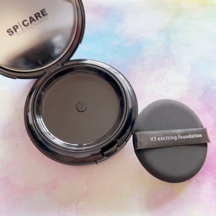 V3 エキサイティングファンデーション/SPICARE/クッションファンデーションを使ったクチコミ(2枚目)