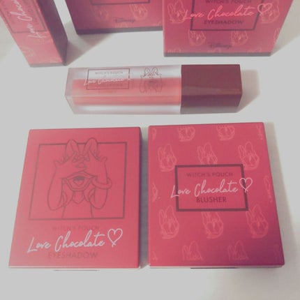 Love Chocolate アイシャドウ/Witch's Pouch/アイシャドウパレットを使ったクチコミ(1枚目)