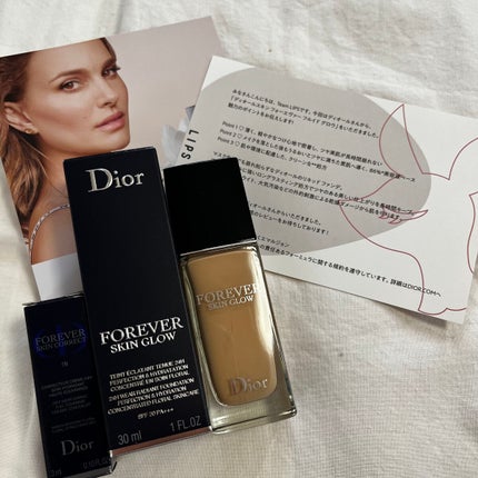 ディオールスキン フォーエヴァー フルイド グロウ/Dior/リキッドファンデーションを使ったクチコミ(1枚目)