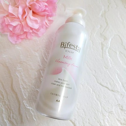 もっちりミルク泡クレンジング/ビフェスタ/クレンジングを使ったクチコミ(1枚目)