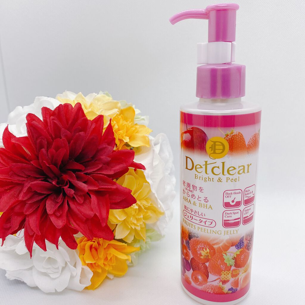 DETクリア ブライト&ピール ピーリングジェリー <ミックスベリーの香り>/Detclear/ピーリングを使ったクチコミ(1枚目)
