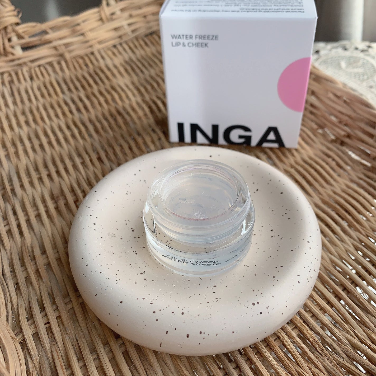 ウォーターフリーズリップ&チーク/INGA/ジェル・クリームチークを使ったクチコミ(5枚目)