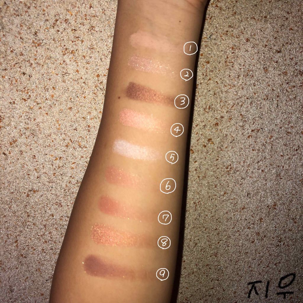 UR GLAM　BLOOMING EYE COLOR PALETTE/U R GLAM/アイシャドウパレットを使ったクチコミ（3枚目）