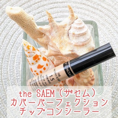 カバーパーフェクション チップコンシーラー 1.5 ナチュラルベージュ/the SAEM/リキッドコンシーラーを使ったクチコミ（1枚目）