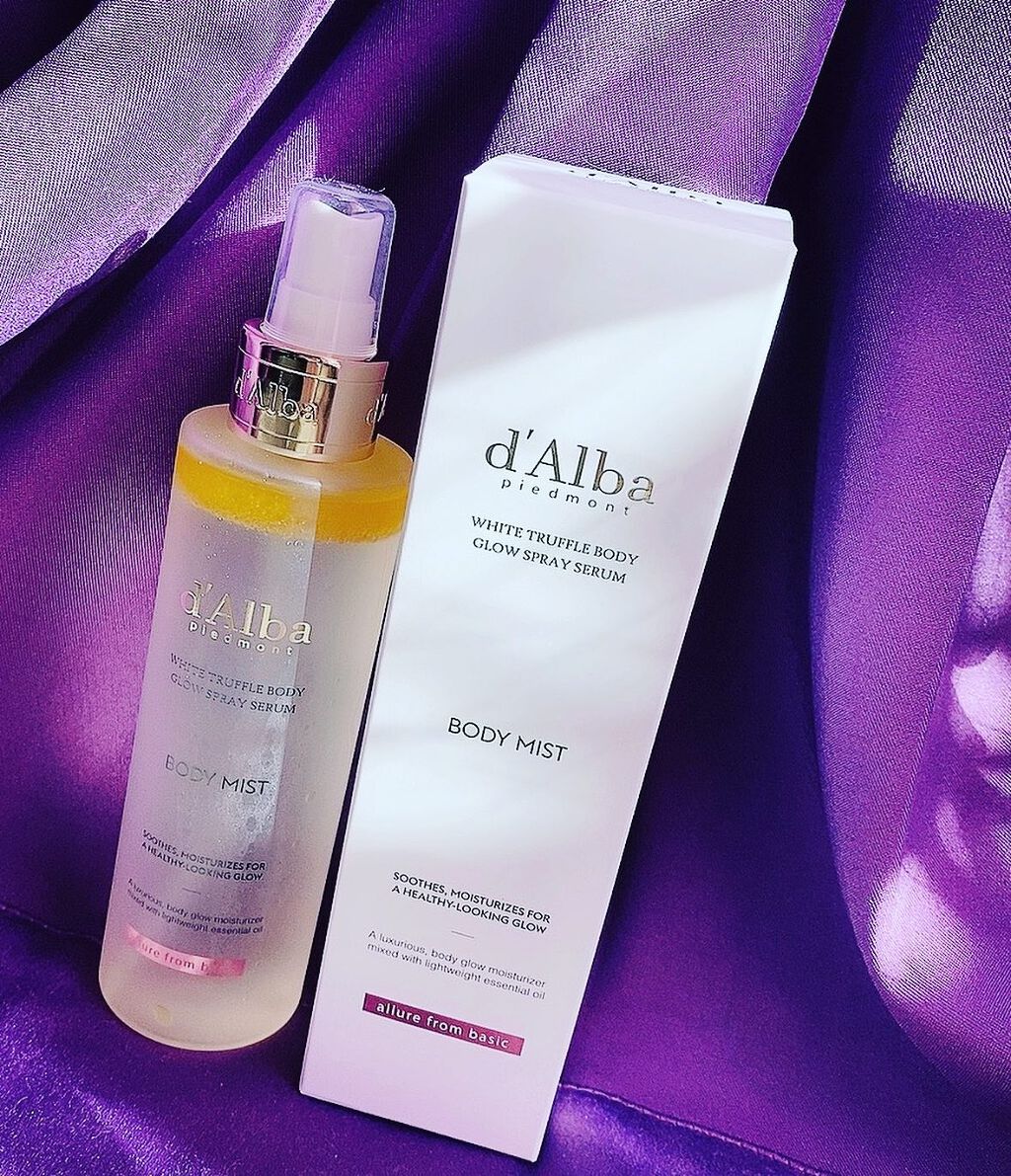 ホワイトトリュフアロマティックボディミストセラム/ダルバ/ボディオイルを使ったクチコミ(1枚目)