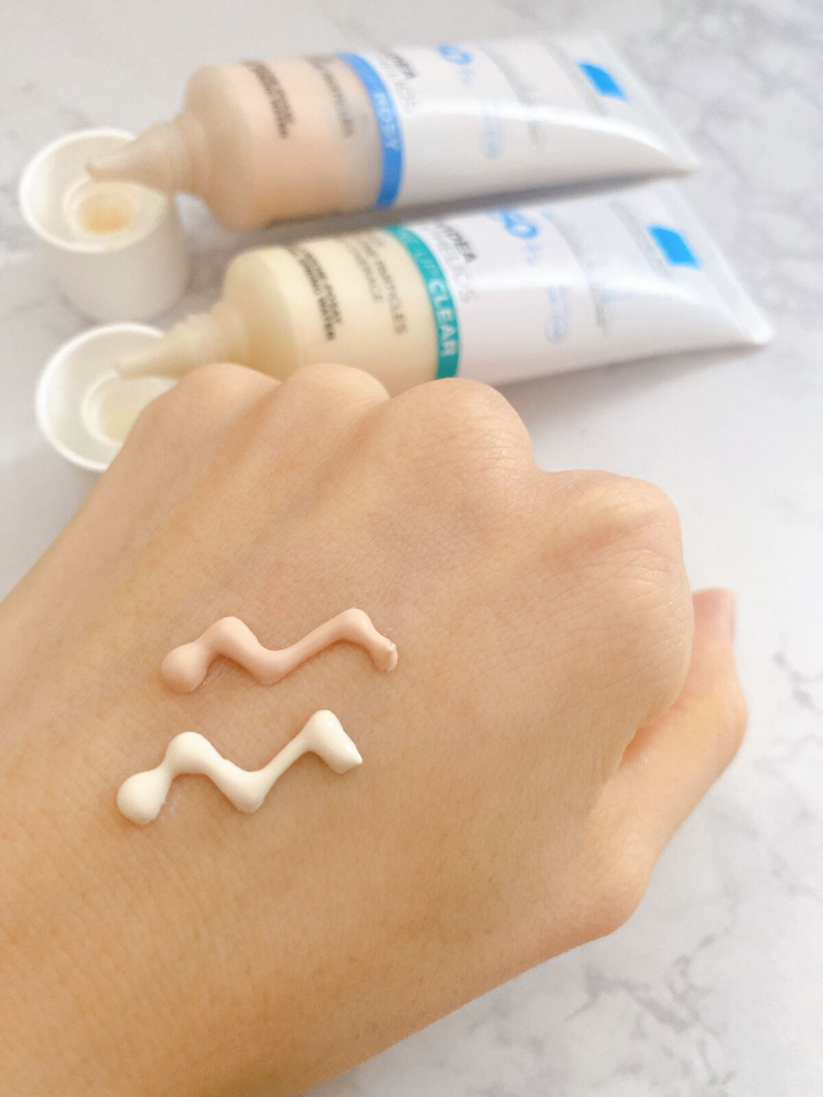 UVイデア XL プロテクショントーンアップ ローズ/ラ ロッシュ ポゼ/日焼け止めクリームを使ったクチコミ（3枚目）