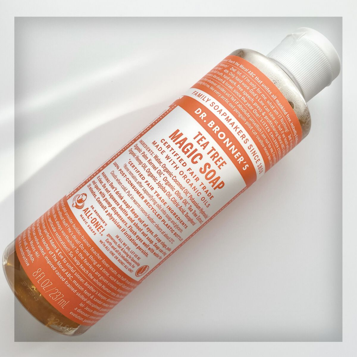 マジックソープ ティートゥリー/ドクターブロナー/ボディソープを使ったクチコミ（1枚目）