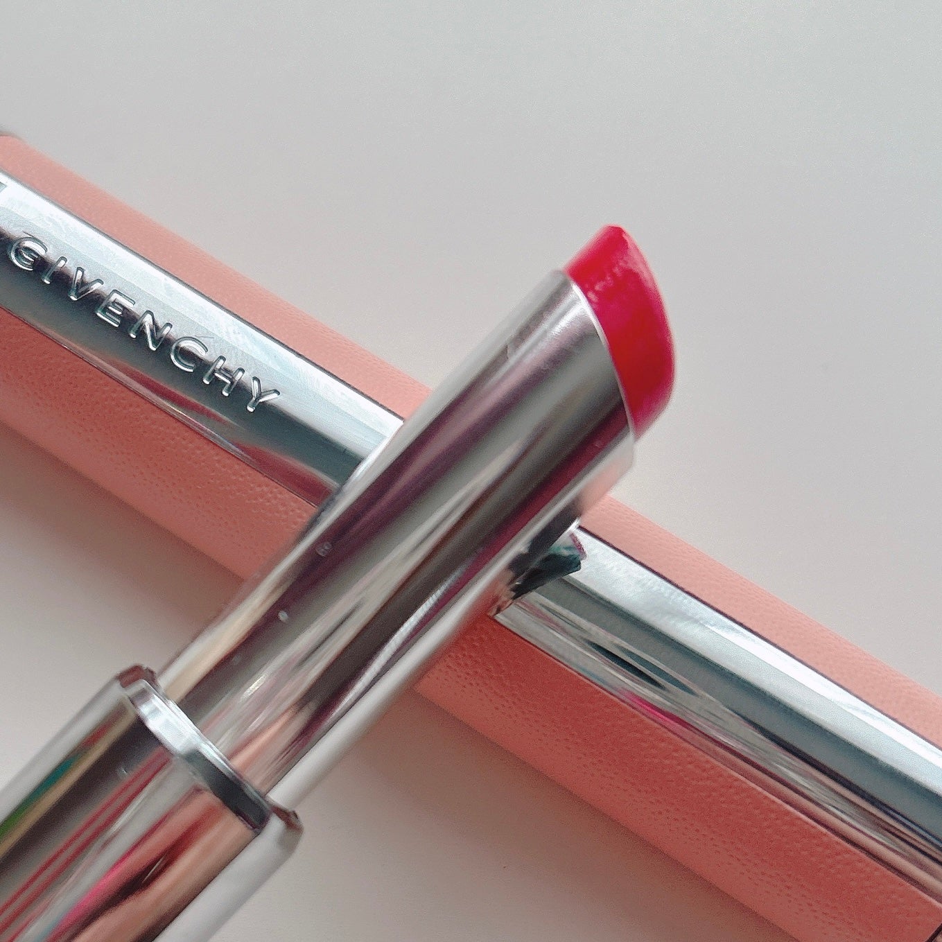 ローズ・パーフェクト/GIVENCHY/リップバームを使ったクチコミ(2枚目)