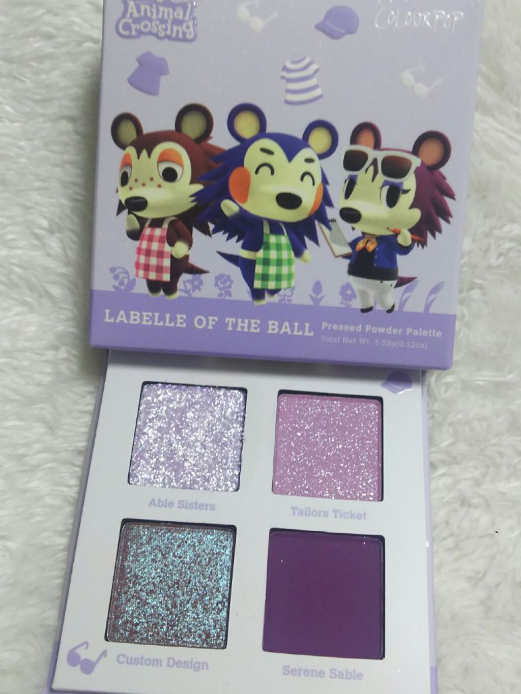 Labelle Of The Ball/ColourPop/アイシャドウパレットを使ったクチコミ（1枚目）