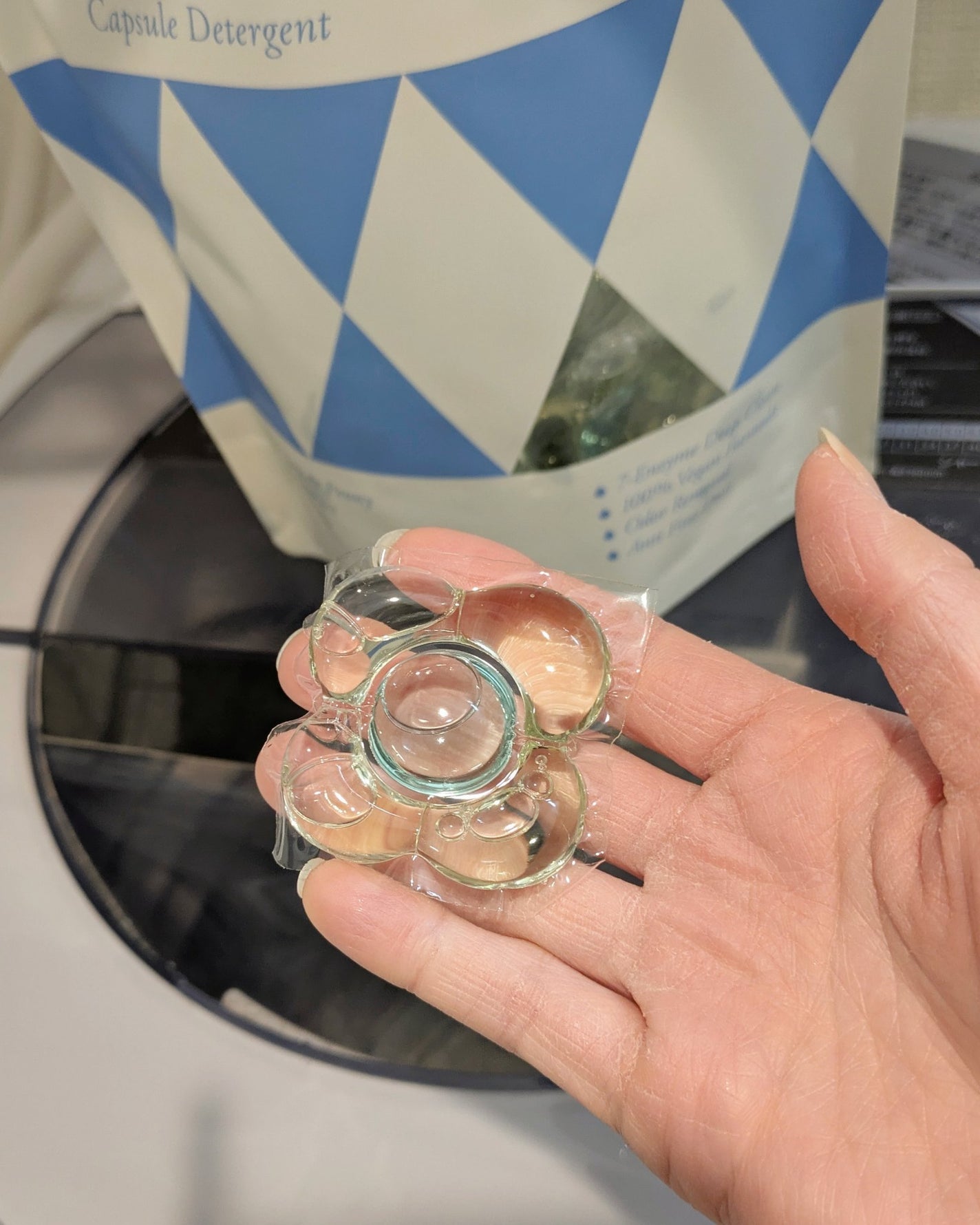 ヴィーガン部屋干しカプセル洗濯洗剤/LAVOIR/洗濯洗剤を使ったクチコミ(4枚目)