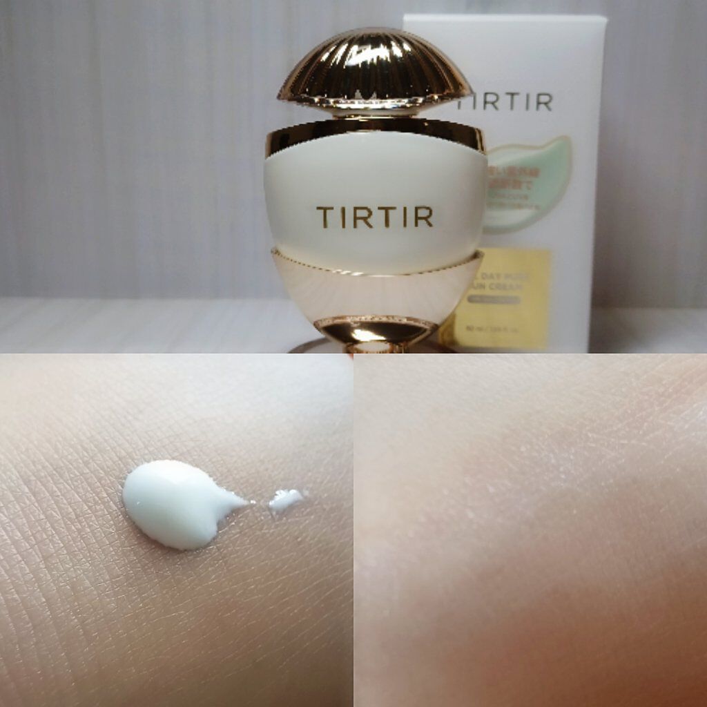 オールデイ ピュア サン クリーム/TIRTIR(ティルティル)/日焼け止めクリームを使ったクチコミ（2枚目）