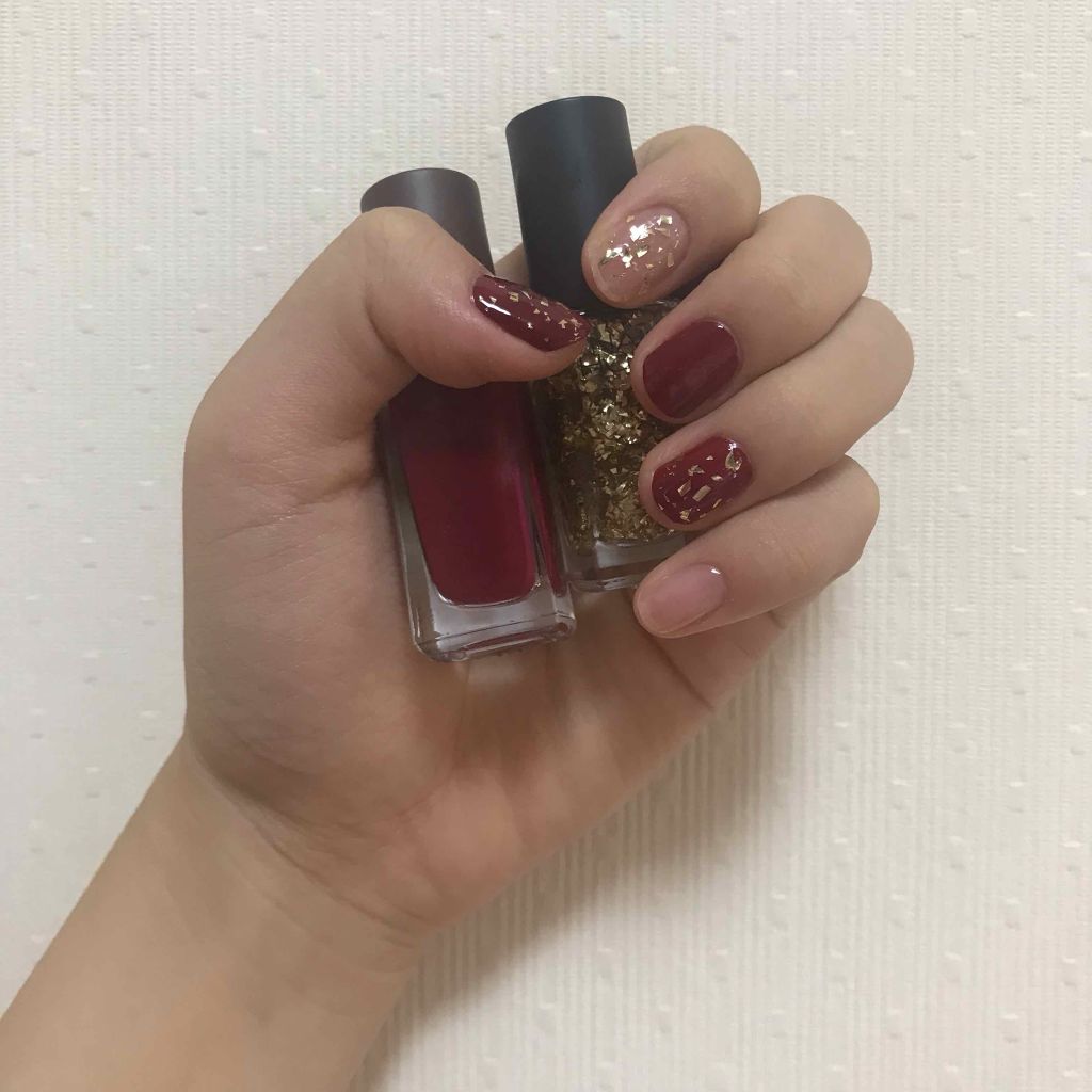 ネイルホリック パーティーフレーク/ネイルホリック/マニキュアを使ったクチコミ(3枚目)