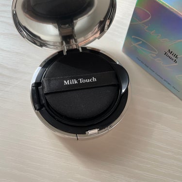 ファインド ザ リアル カバー クッション 02号 ミディアムベージュ/Milk Touch/クッションファンデーションを使ったクチコミ（2枚目）