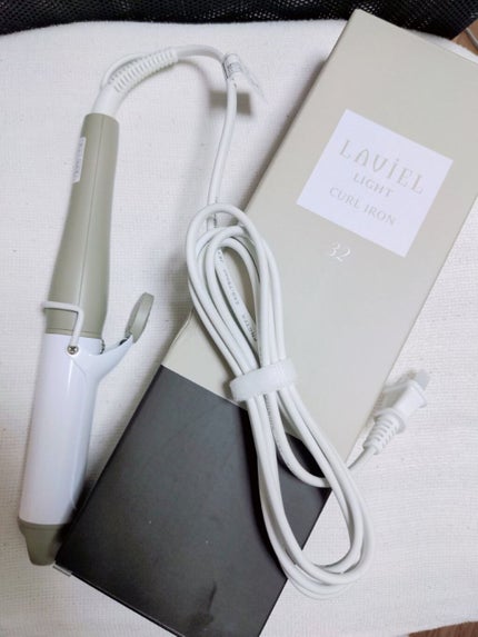 LIGHT カールアイロン 32mm/LAVIEL/カールアイロンを使ったクチコミ(1枚目)