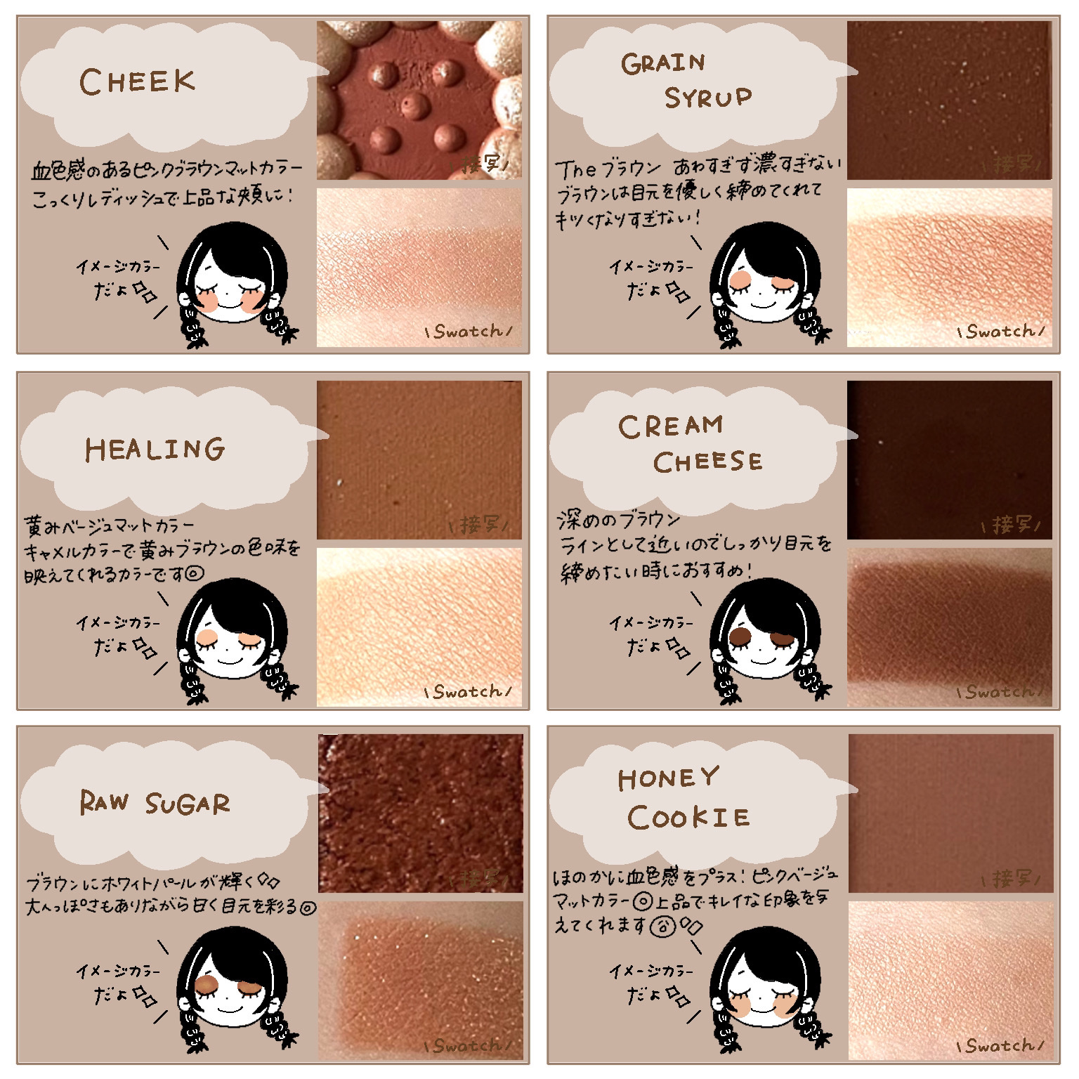 オールテイクムードライクパレット/PERIPERA/アイシャドウパレットを使ったクチコミ（3枚目）