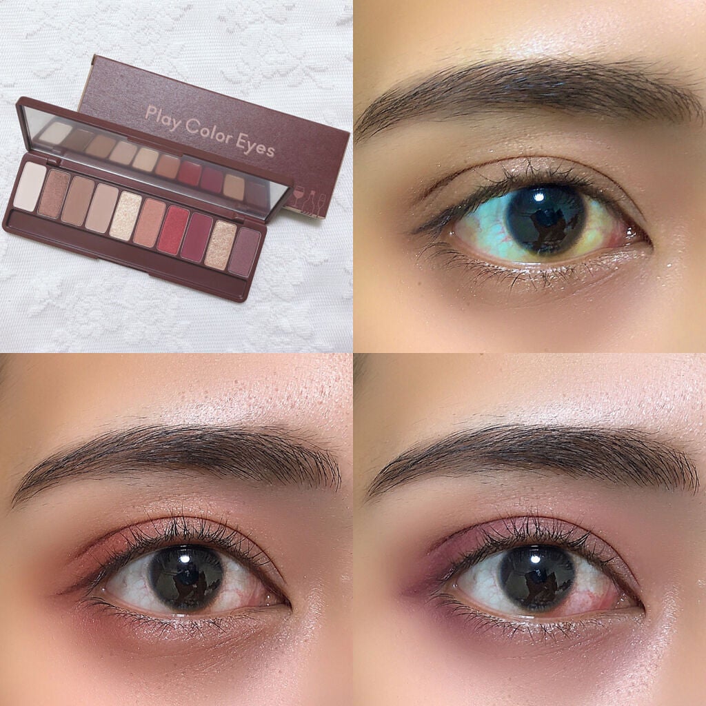 プレイカラー アイシャドウ/ETUDE/アイシャドウパレットを使ったクチコミ(9枚目)