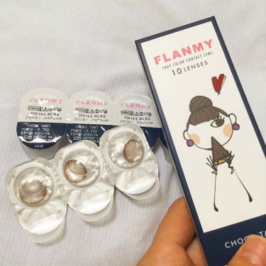 FLANMY 1day（10枚/30枚）/FLANMY/ワンデー（１DAY）カラコンを使ったクチコミ（1枚目）