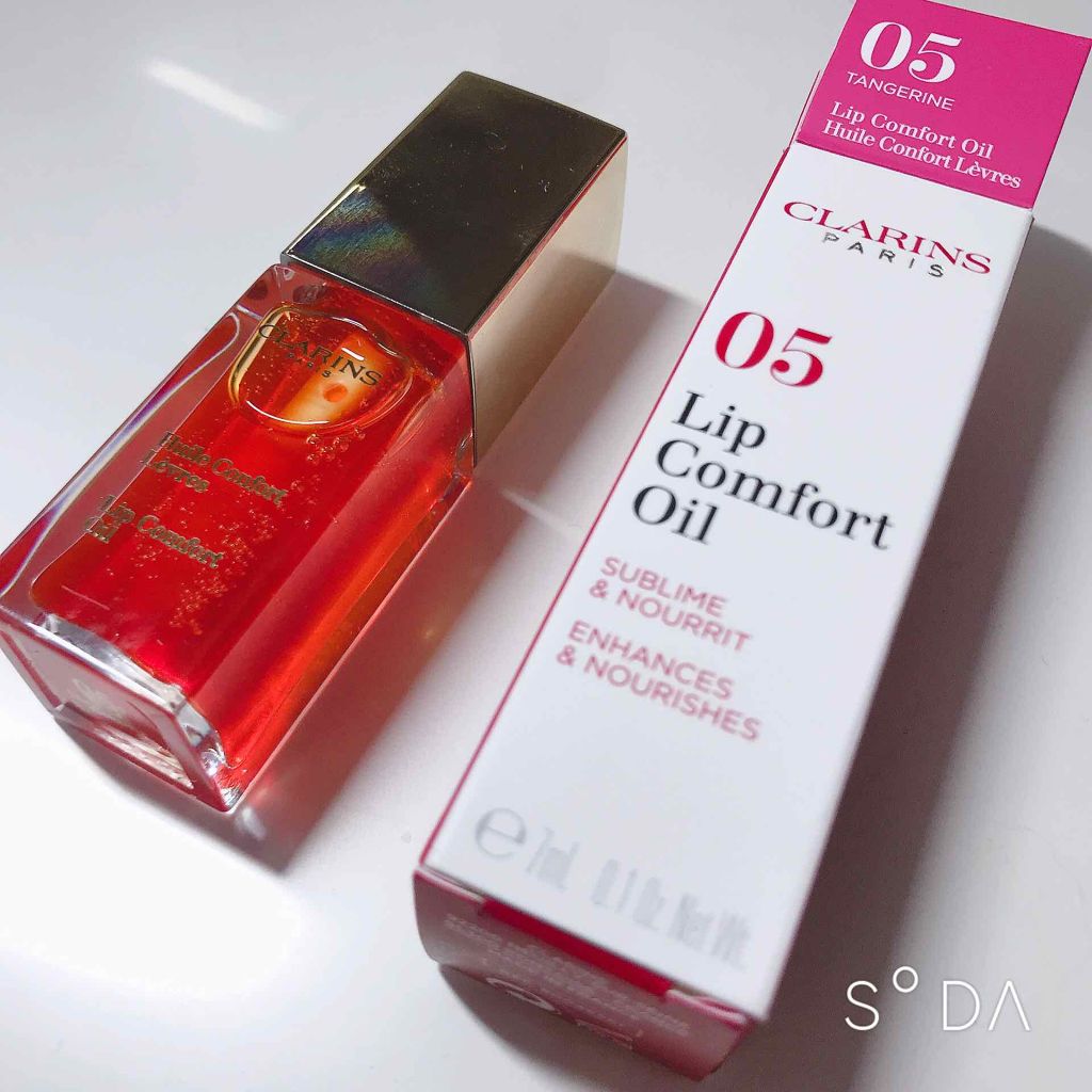 コンフォート リップオイル /CLARINS/リップグロスを使ったクチコミ(1枚目)