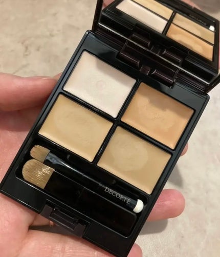 トーンパーフェクティング パレット/DECORTÉ/パレットコンシーラーを使ったクチコミ(1枚目)