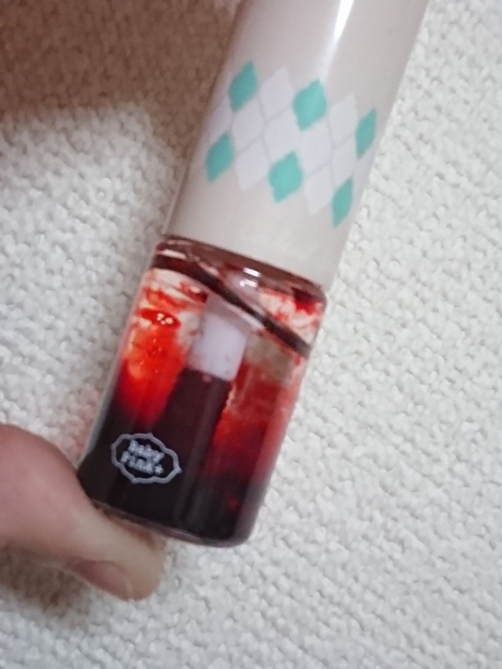 カクテルシェイクティント/ベビーピンク/リップティントを使ったクチコミ(2枚目)