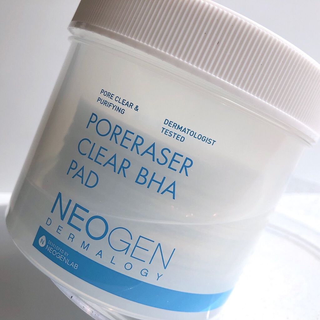 PORERASER CLEAR BHA PAD/NEOGEN/ピーリングを使ったクチコミ（2枚目）