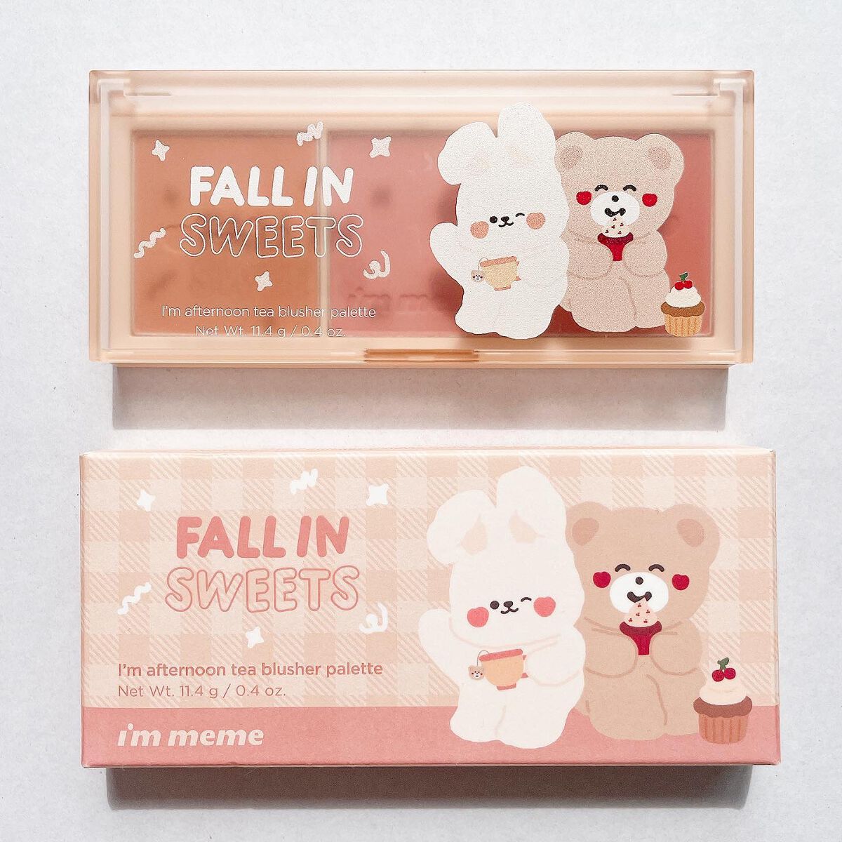 アイム アフタヌーンティー チークパレット/i’m meme/パウダーチークを使ったクチコミ（2枚目）