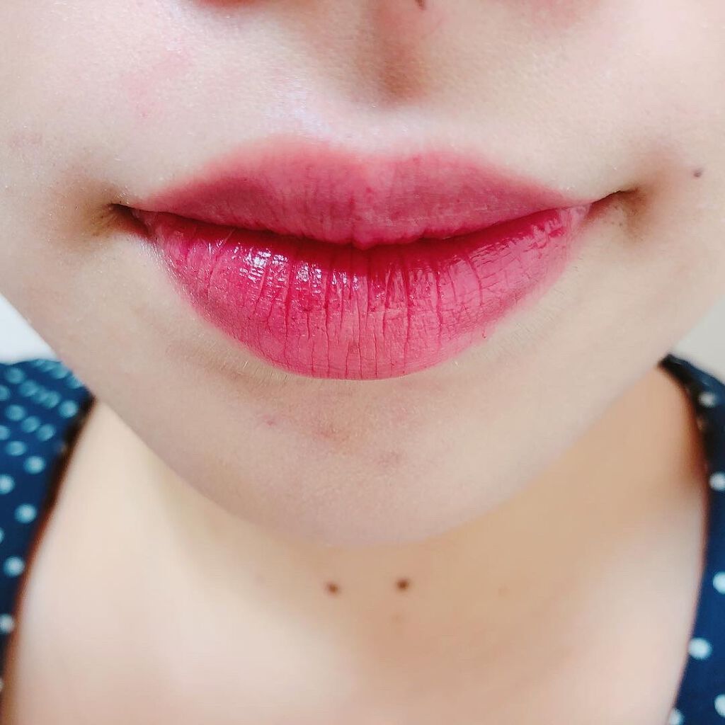 【旧】ディオール アディクト リップ ティント 771 ナチュラル ベリー/Dior/リップグロスを使ったクチコミ（3枚目）