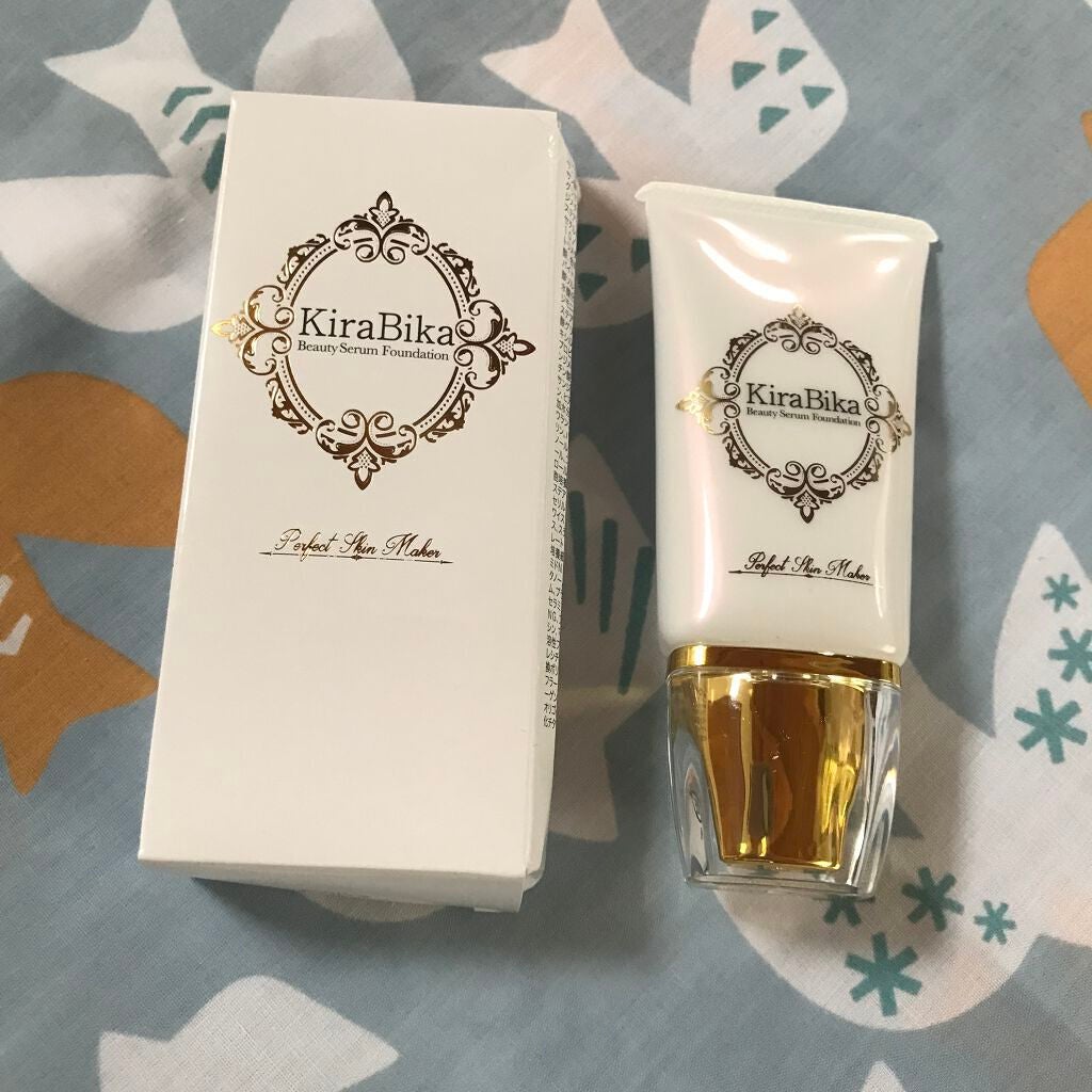 きらびか ビューティーセラムファンデーション/KiraBika/リキッドファンデーションを使ったクチコミ(1枚目)