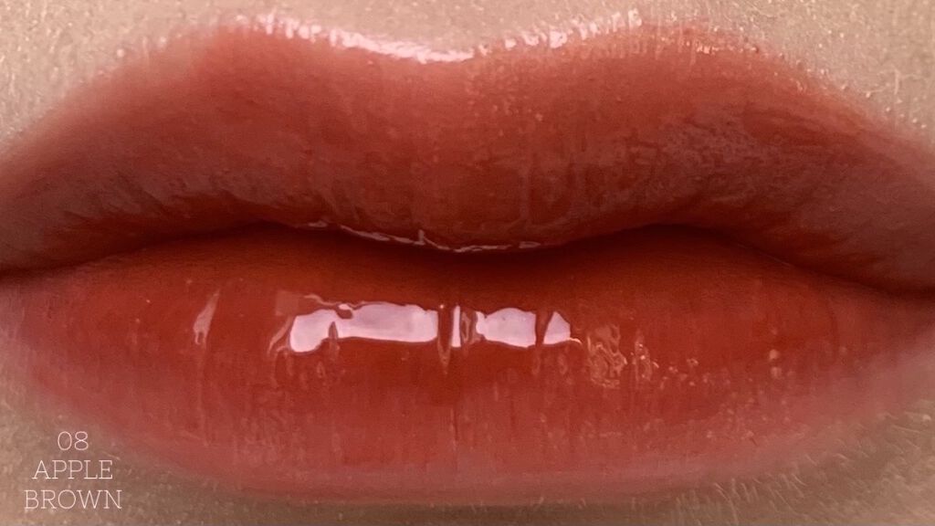 ジューシーラスティングティント/rom&nd/リップティントを使ったクチコミ（3枚目）