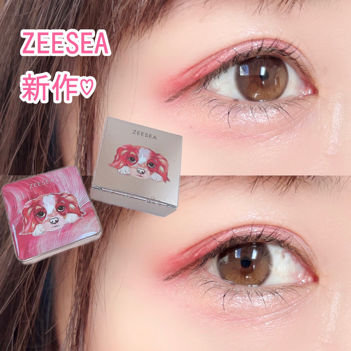 アニマルアイシャドウ(4シェード)/ZEESEA/アイシャドウパレットを使ったクチコミ（1枚目）