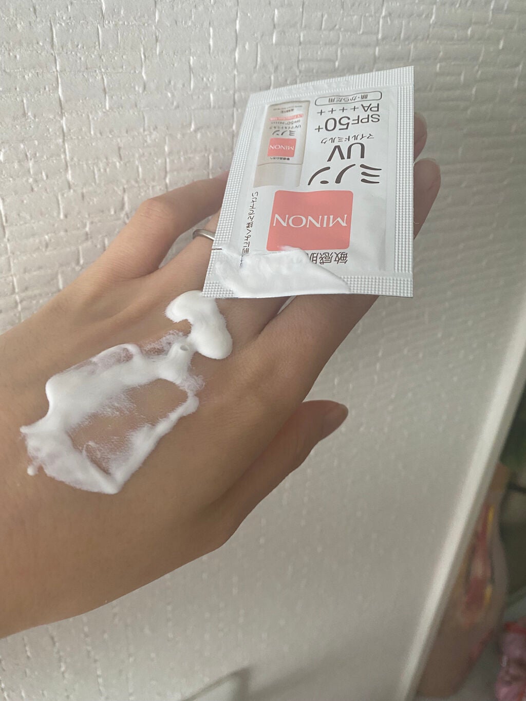 ミノンUVマイルドミルク/ミノン/日焼け止めミルクを使ったクチコミ(3枚目)