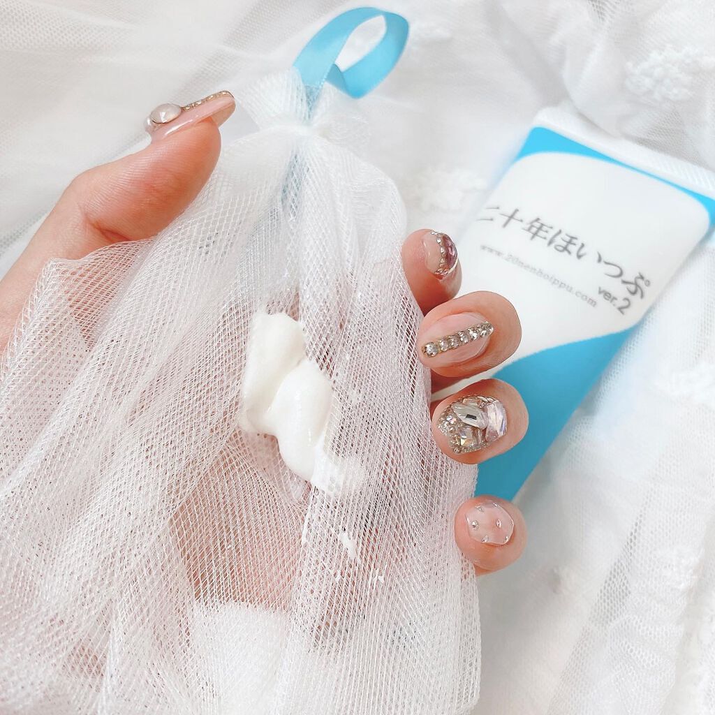 のり＠フォロバのクチコミ「
▽二十年ほいっぷ ver2
今までに体験した事ないくらいの濃密泡が簡単に作れて感動😳🫧
スッ.....」（3枚目）