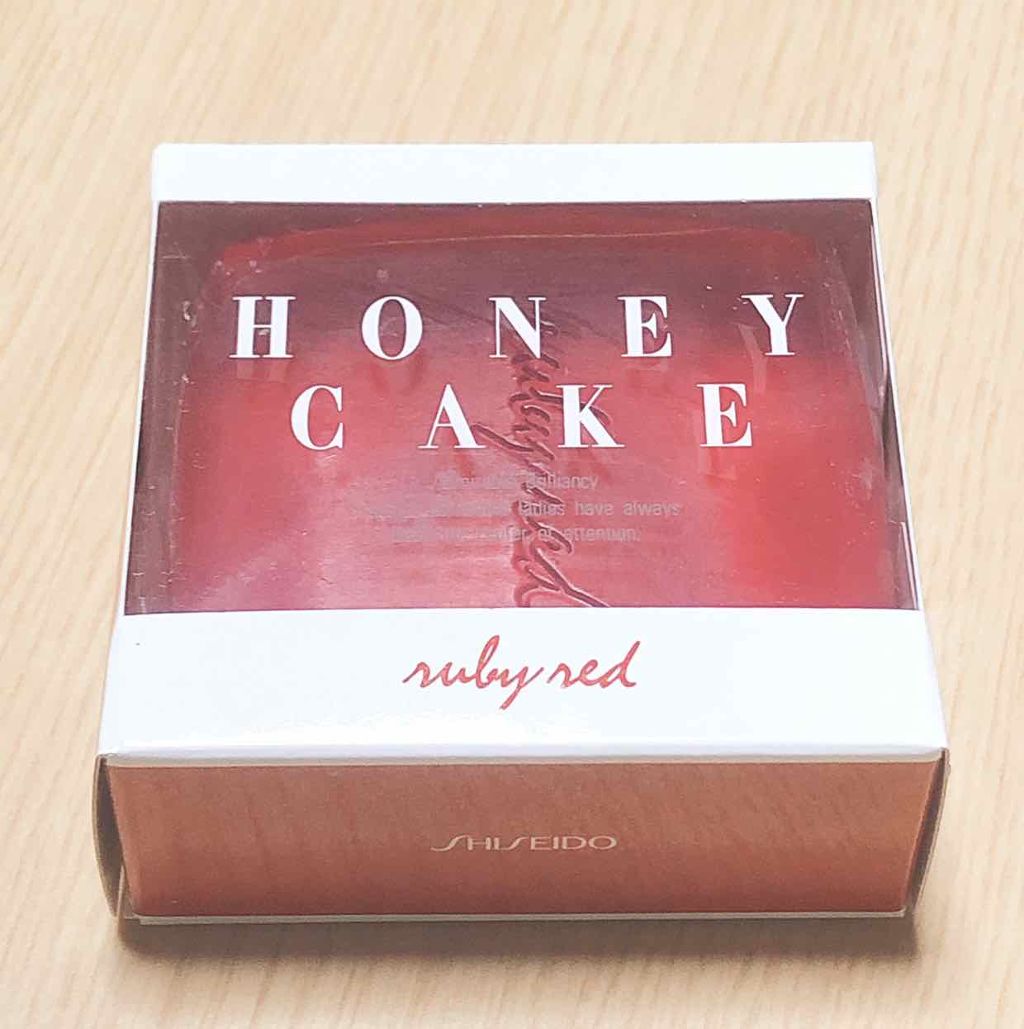 ホネケーキ(ルビーレッド)/SHISEIDO/洗顔石鹸を使ったクチコミ（2枚目）