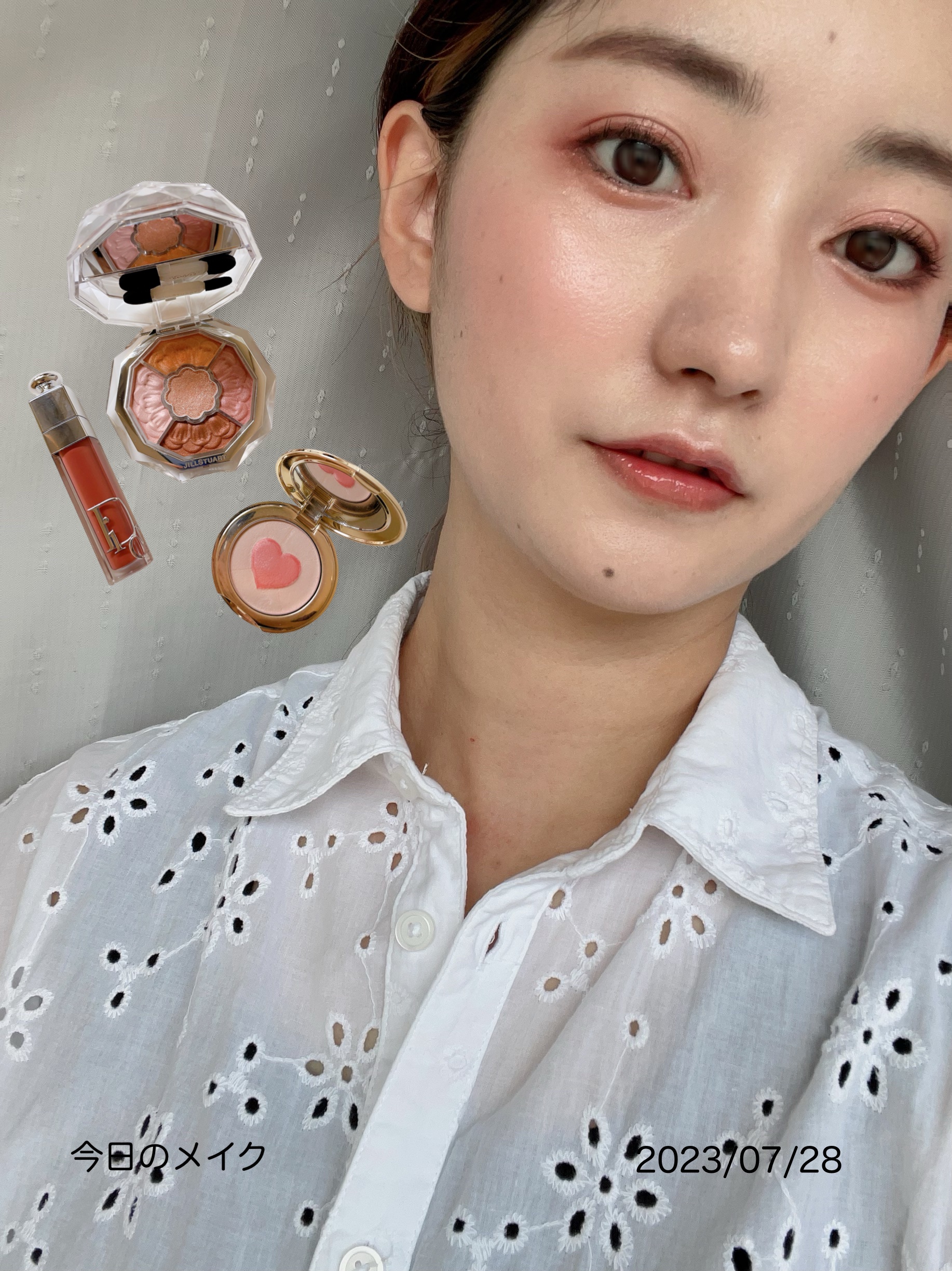 ディオール アディクト リップ マキシマイザー 043 ロゼ（サマー コレクション 2023 数量限定色）/Dior/リップグロスを使ったクチコミ（1枚目）