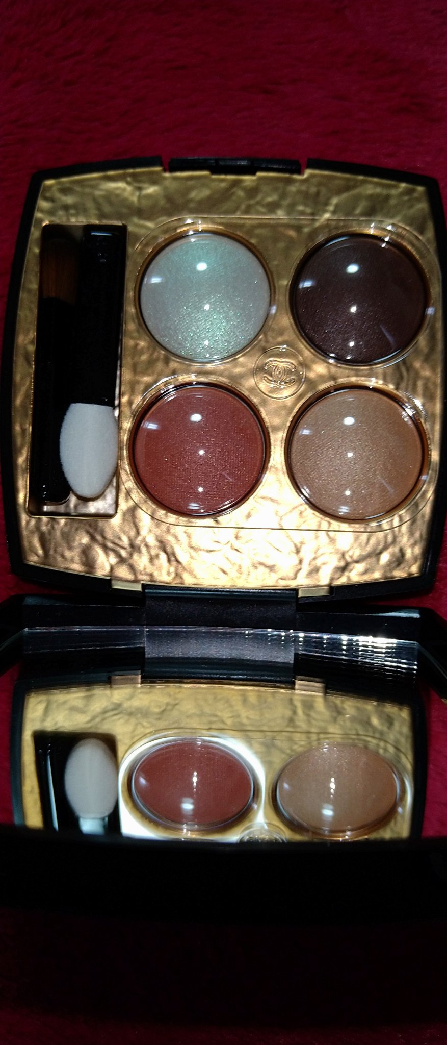 レ キャトル オンブル ビザンス /CHANEL/アイシャドウパレットを使ったクチコミ（3枚目）