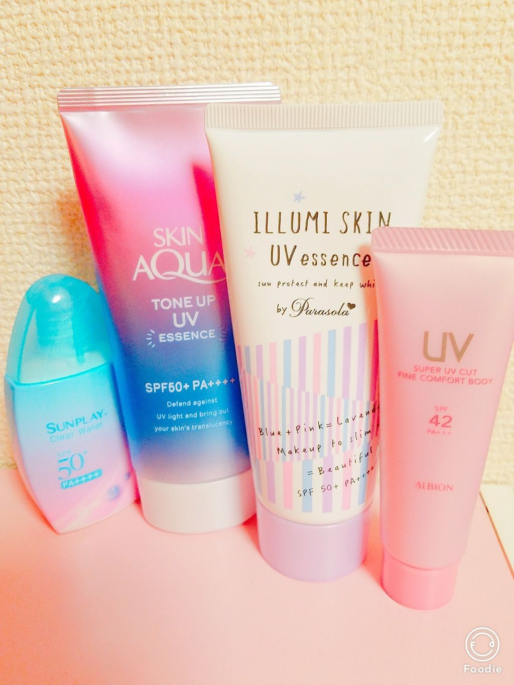 パラソーラ イルミスキンUVエッセンス（旧品）/パラソーラ/日焼け止め・UVケアを使ったクチコミ（1枚目）