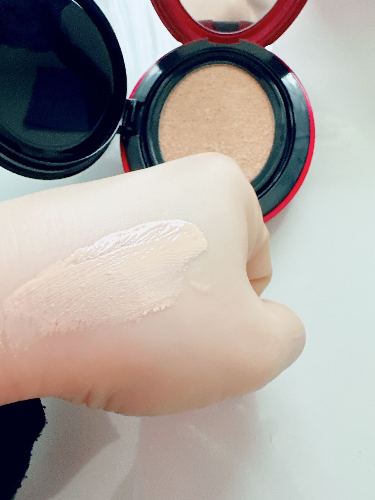 マスク フィット レッド クッション/TIRTIR(ティルティル)/クッションファンデーションを使ったクチコミ(5枚目)