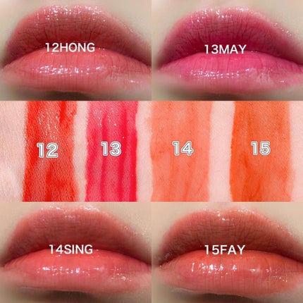 ホリカホリカ ハートクラッシュグローティントエアー/HOLIKA HOLIKA/リップティントを使ったクチコミ(4枚目)