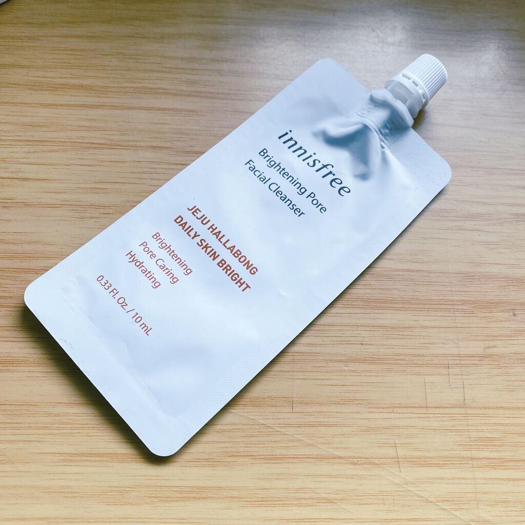ブライトニングポア フェイシャルクレンザー/innisfree/洗顔フォームを使ったクチコミ（2枚目）
