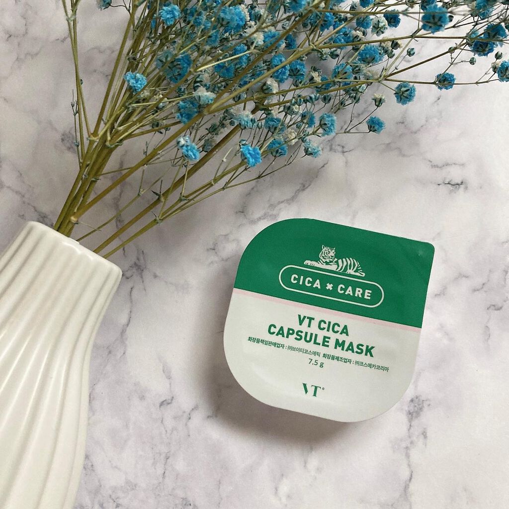 CICA カプセルマスク/VT/洗い流すパック・マスクを使ったクチコミ(2枚目)