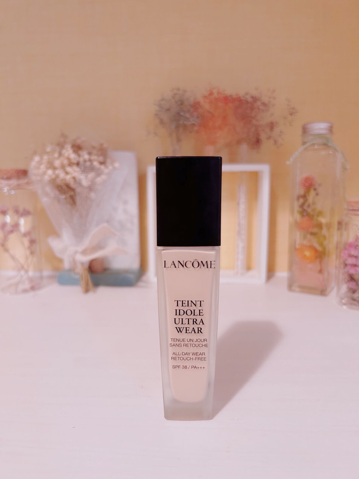 タンイドル ウルトラ ウェア リキッド/LANCOME/リキッドファンデーションを使ったクチコミ（1枚目）