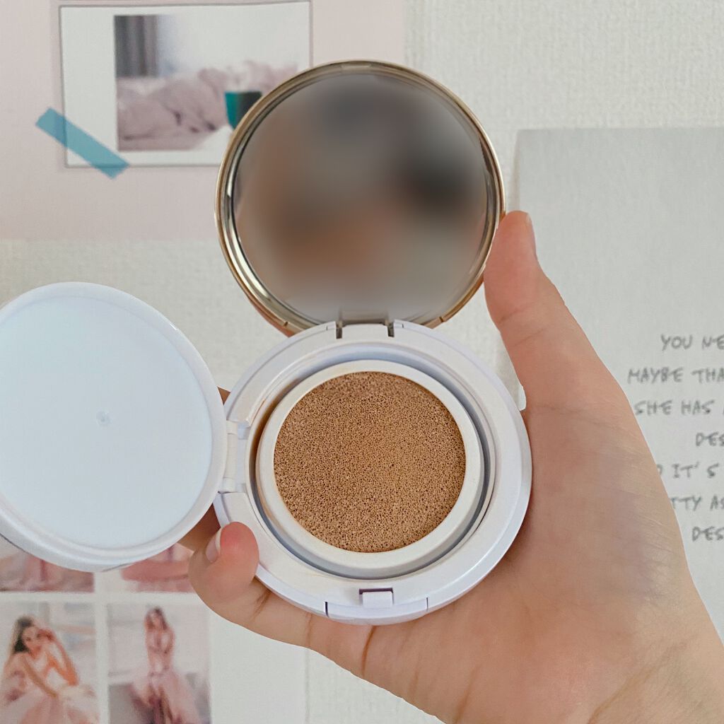 M クッション ファンデーション(モイスチャー)/MISSHA/クッションファンデーションを使ったクチコミ(2枚目)